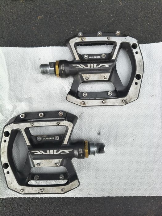 Pedała platformowe Shimano Saint, bdb stan