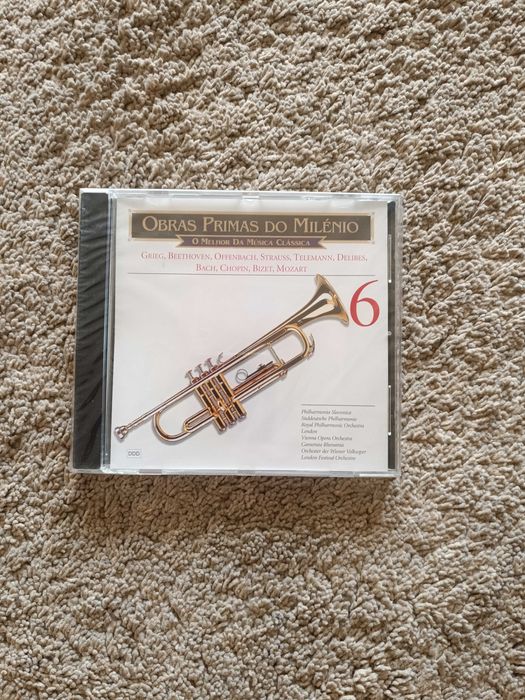 CDs Música "Obras Primas do Milénio - O Melhor da Música Clássica"