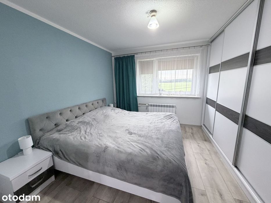 Przestronne mieszkanie 83,40 m²/garaż/piwnica/działka/Śladków Duży