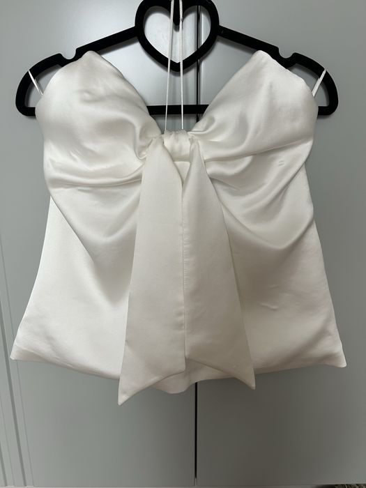 Атласний топ Zara