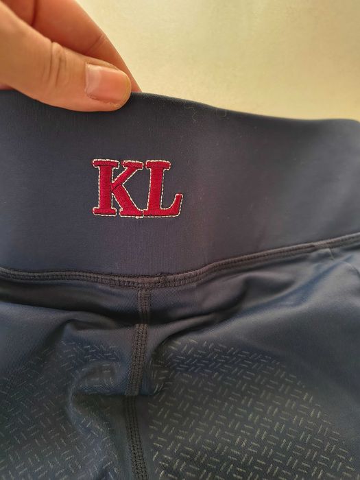 Kingsland legginsy jeździeckie S pełny lej