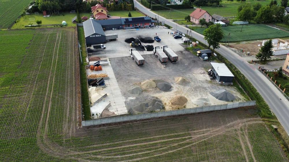 Plac dzierżawa - działalność gospodarcza, TIRy, logistyka