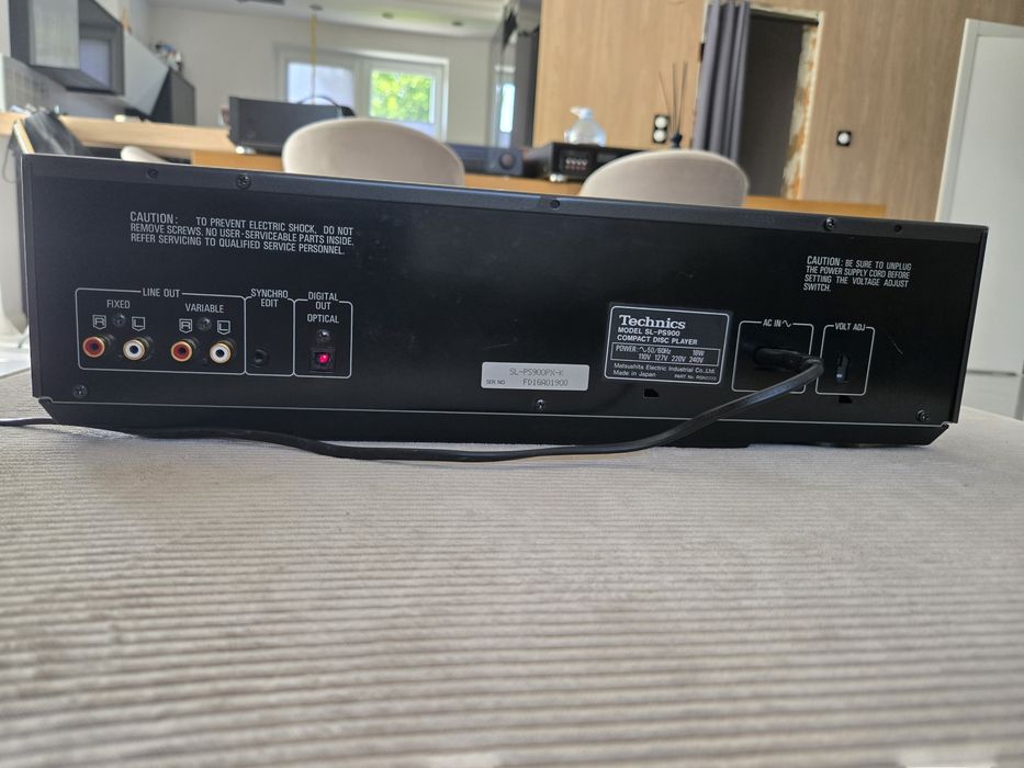 Technics Compact Disc Player SL-PS900