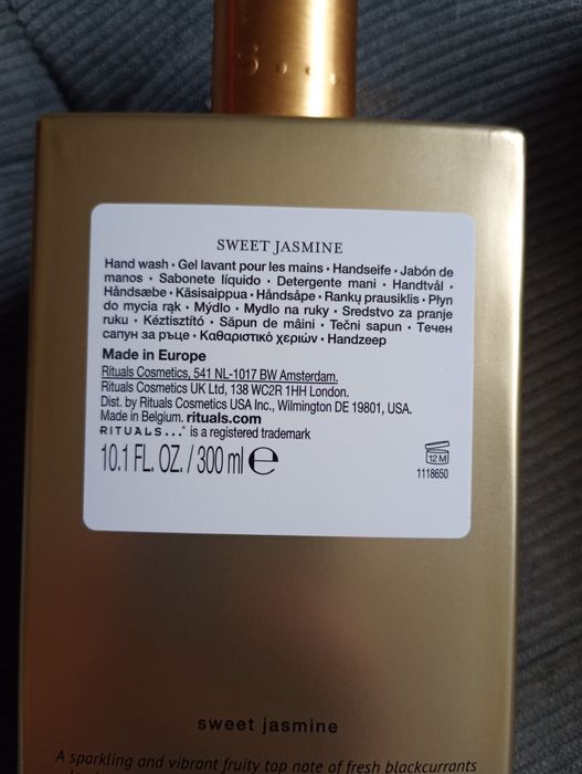 Rituals Sweet Jasmine do mycia rąk 300 ml