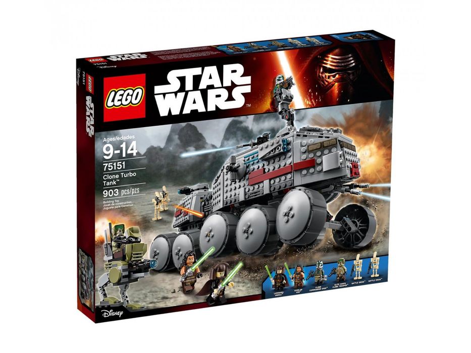 NOWE Lego star wars 75151 Clone Turbo Tank
