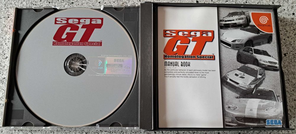 Gra Sega GT Homologation Special, Sega Dreamcast, import Japonia