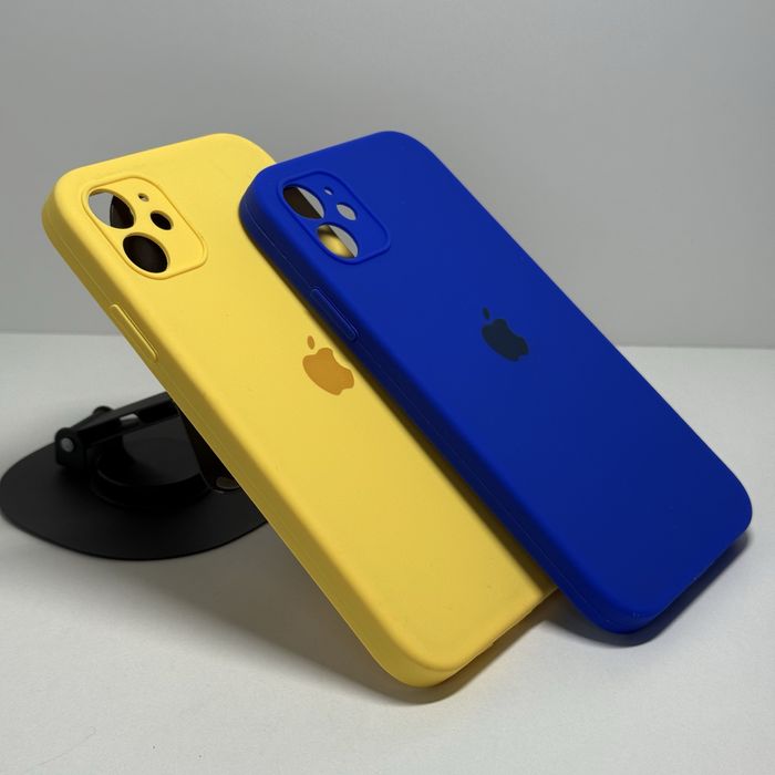 Чохол iPhone 11 та інші, чехол Айфон про макс квадратний борт