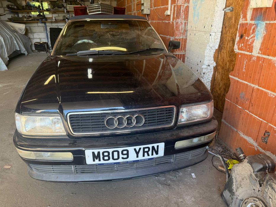 audi 80 2.6 b4 cabrio klima aut zderzak maska lampa błotnik chłodnica pas tylko cały przód 1995 przebieg 48 tys.km.