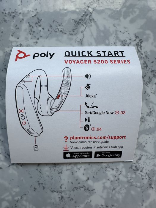 Гарнітура Poly Voyager 5200 UC Black