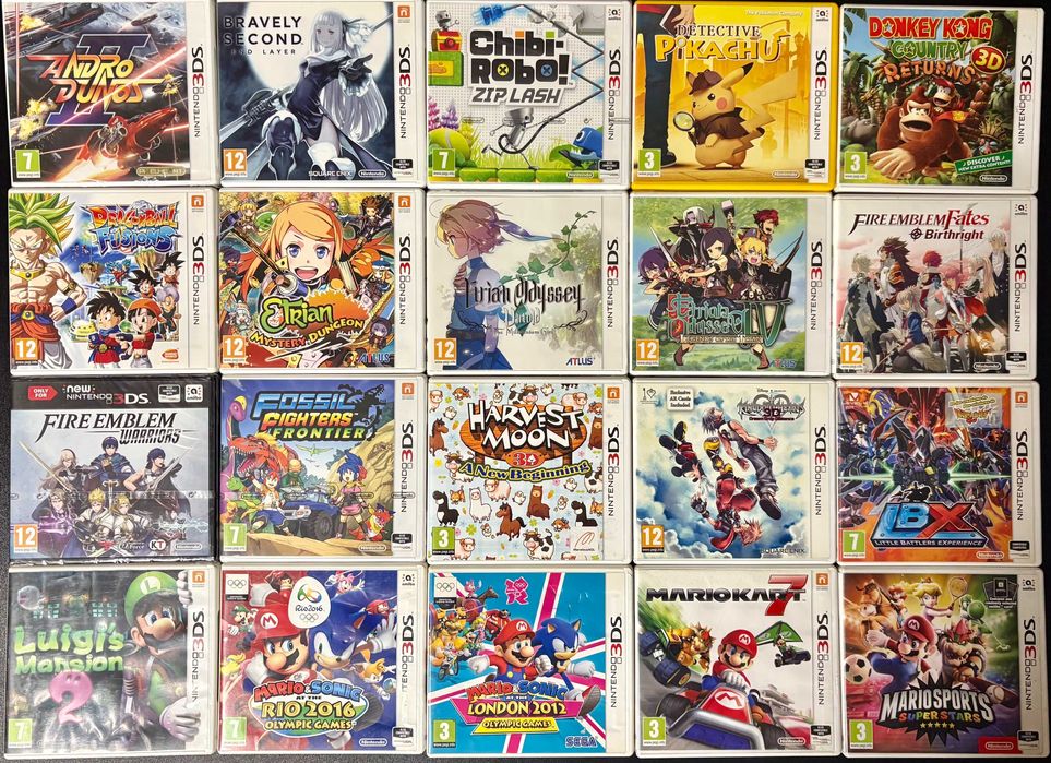 JOGOS Nintendo 3DS / 2DS / DS || Portes Grátis || Ler Descrição↓