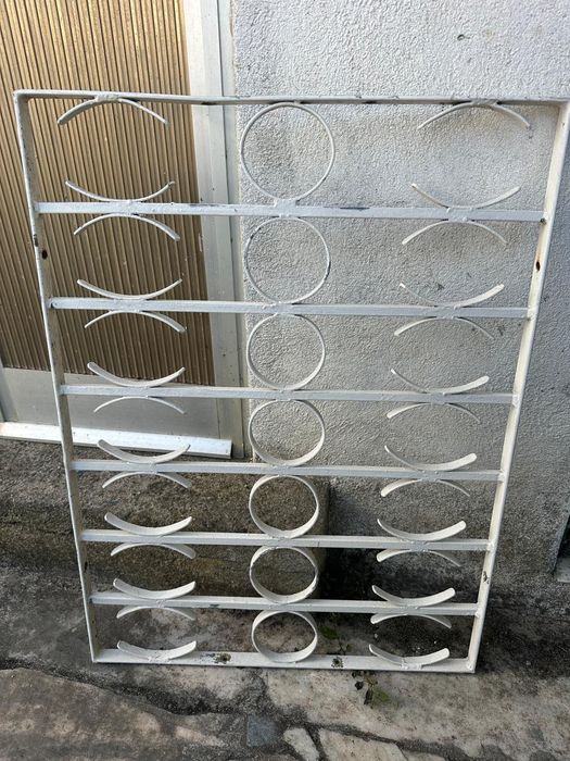 Grade em ferro fundido para janela