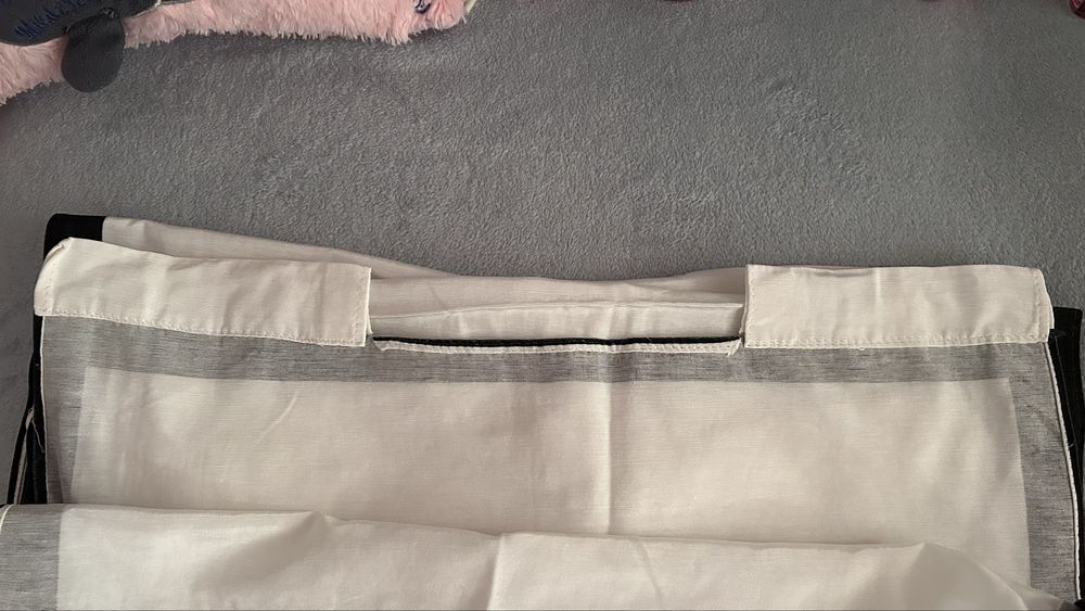 Unikatowe zasłony / firanki Elizabeth Arden (komplet 2 szt.) styl hotelowy