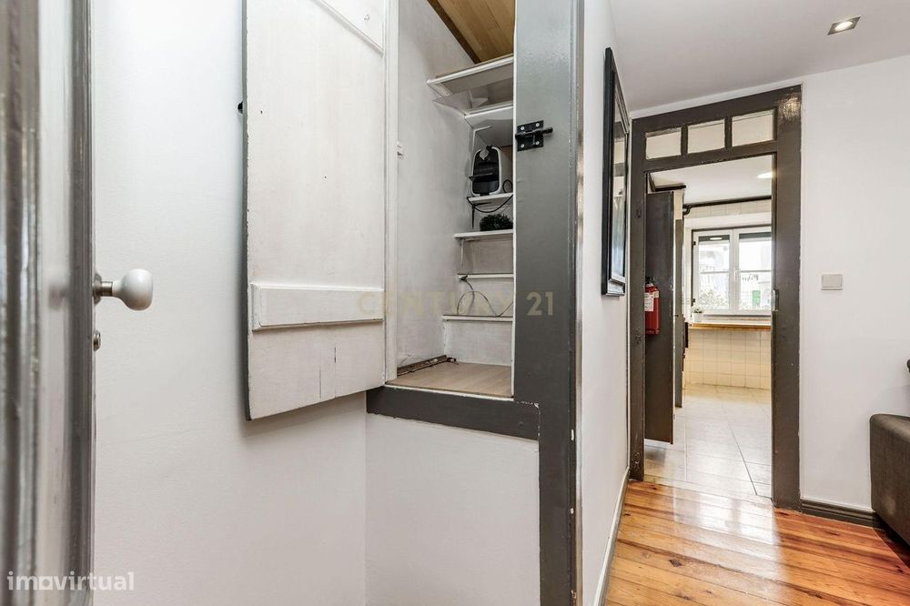 Apartamento T1 Mobilado, Alcântara, Arrendamento de Longa Duração