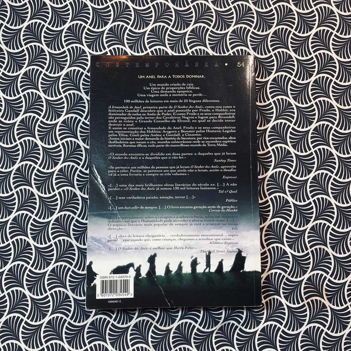O Senhor dos Anéis I: A Irmandade do Anel - J. R. R. Tolkien