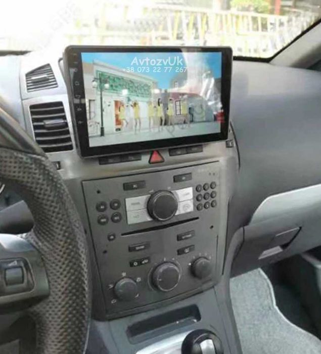 Магнітола ZAFIRA B C Opel ASTRA H G VECTRA C MERIVA CarPlay Андроїд 16