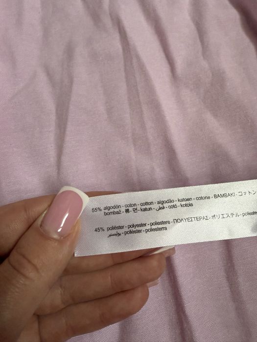 Жіноча рожева блузка - сорочка zara