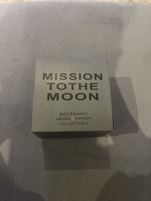 Relógio swatch x omega mission to the moon