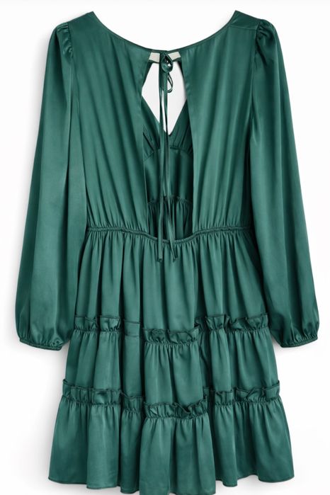 Vestido em cetim WHITEDEER