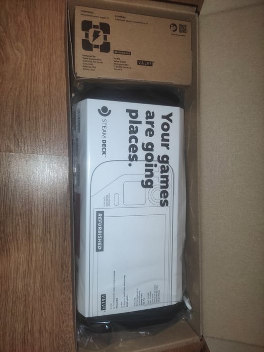 Konsola przenośna Valve Steam Deck LCD 512GB czarna gwarancja