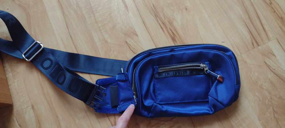 Torba cargo kobaltowa Anna Lewandowska + gratis nerka