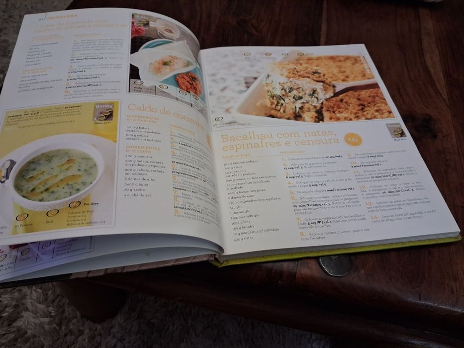 Livro de receitas Bimby