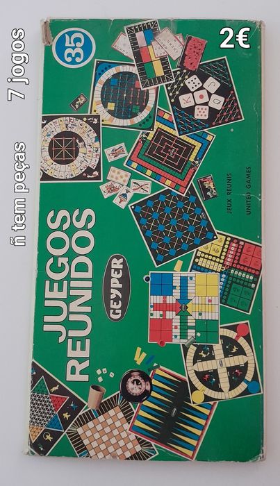 Vários jogos crianças