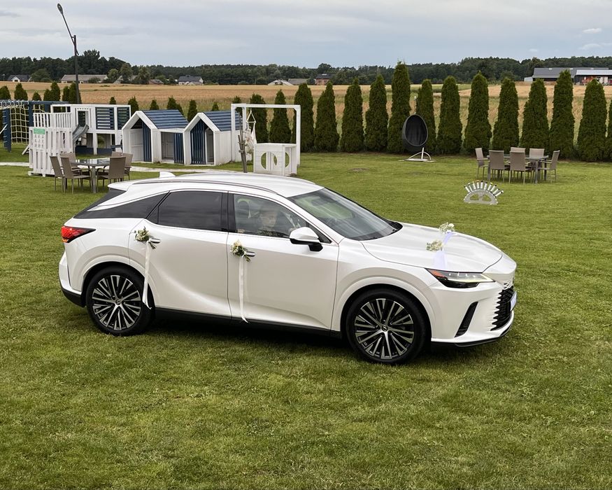 AUTO DO ŚLUBU Lexus RX biała perła