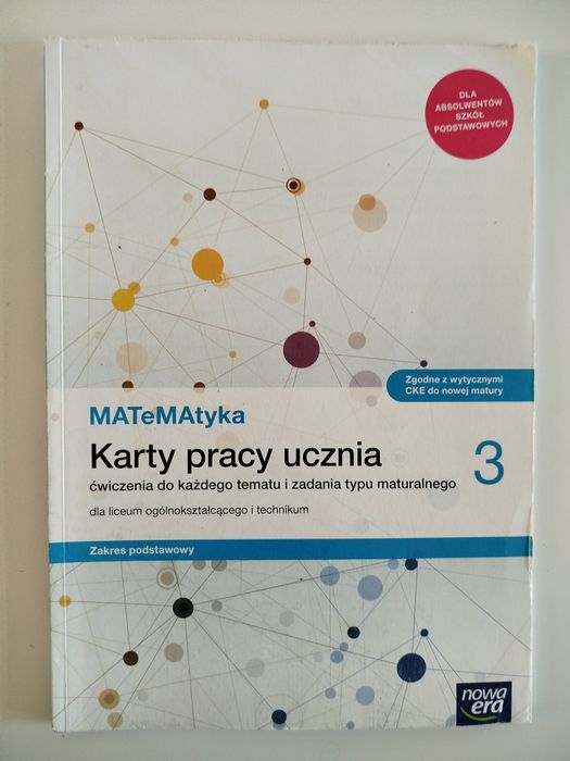 Matematyka 3 - karty pracy ucznia