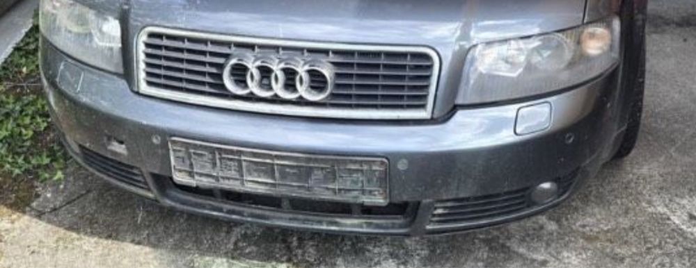 Zdrzak przod kompletny audi a4 b6 xenon pdc lx7z stan bdb