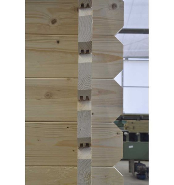 Domek ogrodowy 5x4 m 40mm nieimpregnowany DOM598