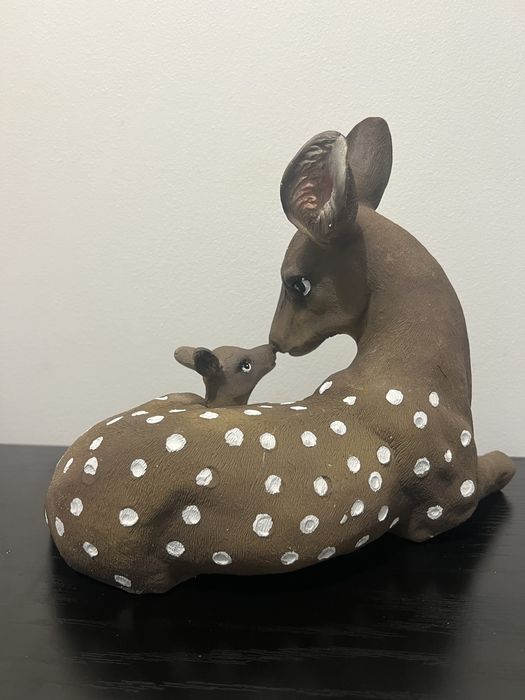 Dekoracyjne figurki sarenek ogrodowych