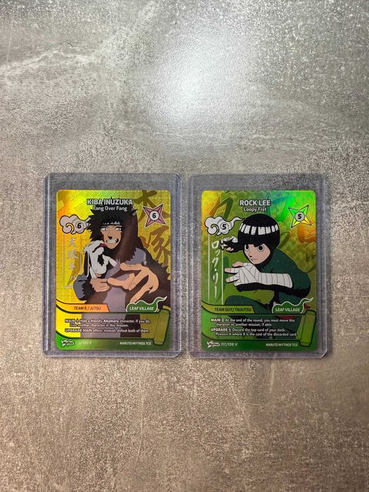 Kiba Inuzuka 113/130 V - Naruto Mythos TCG