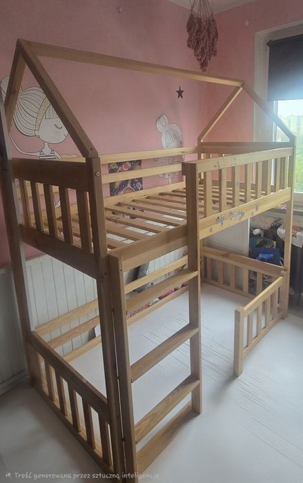 Łóżko piętrowe dziecięce