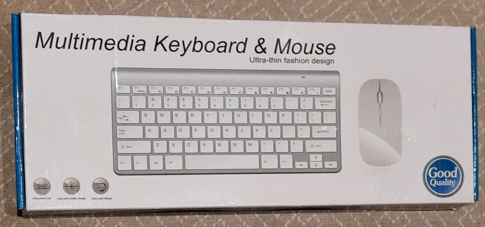 Клавиатура с мышкой беспроводные Apple Wireless 4668842