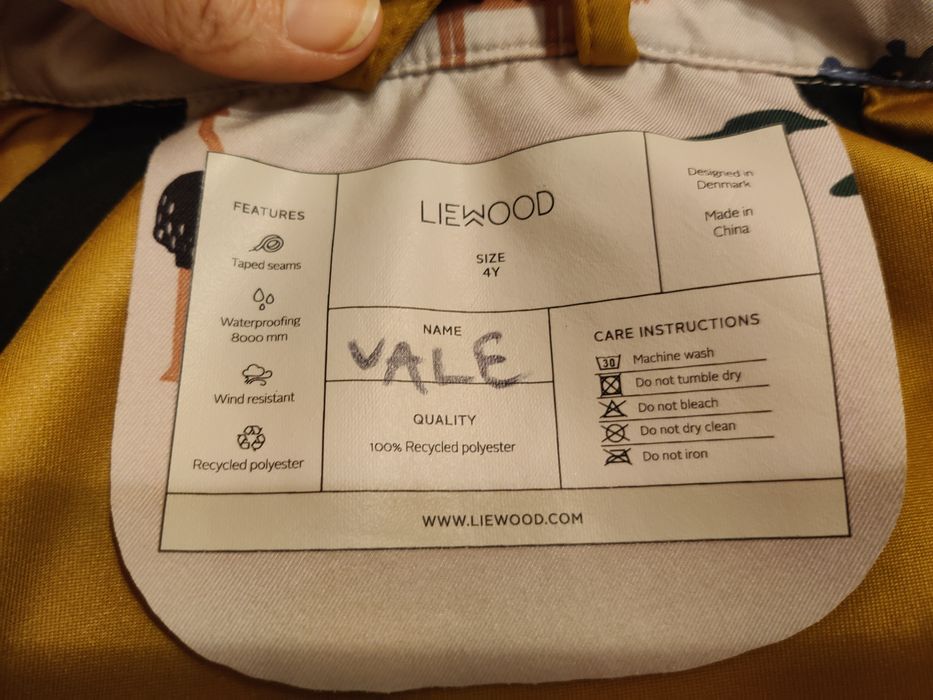 Gabardine 100% impermeável - Liewood