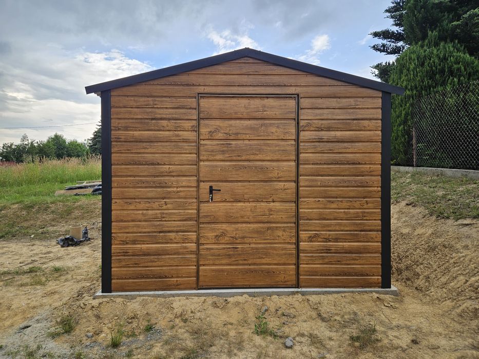 3x3 MAŁ Garaże Blaszane Garaż Blaszany Blaszak Blaszaki Domek Schowek