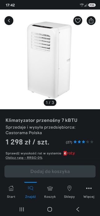 Klimatyzator przenośny