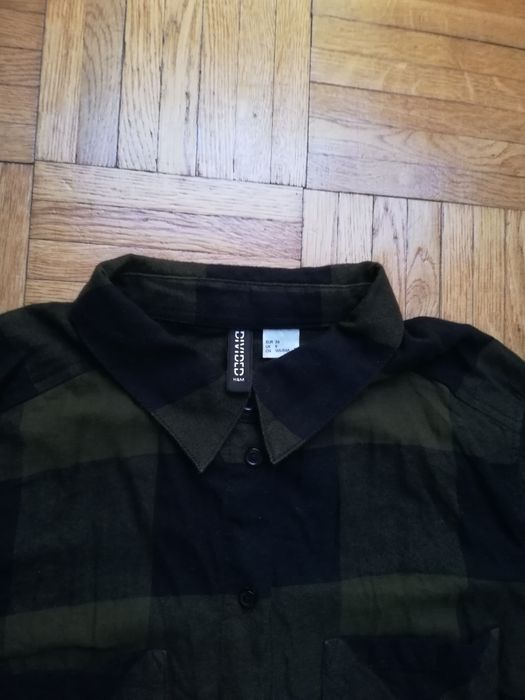 Koszula w kratę z H&M w r S