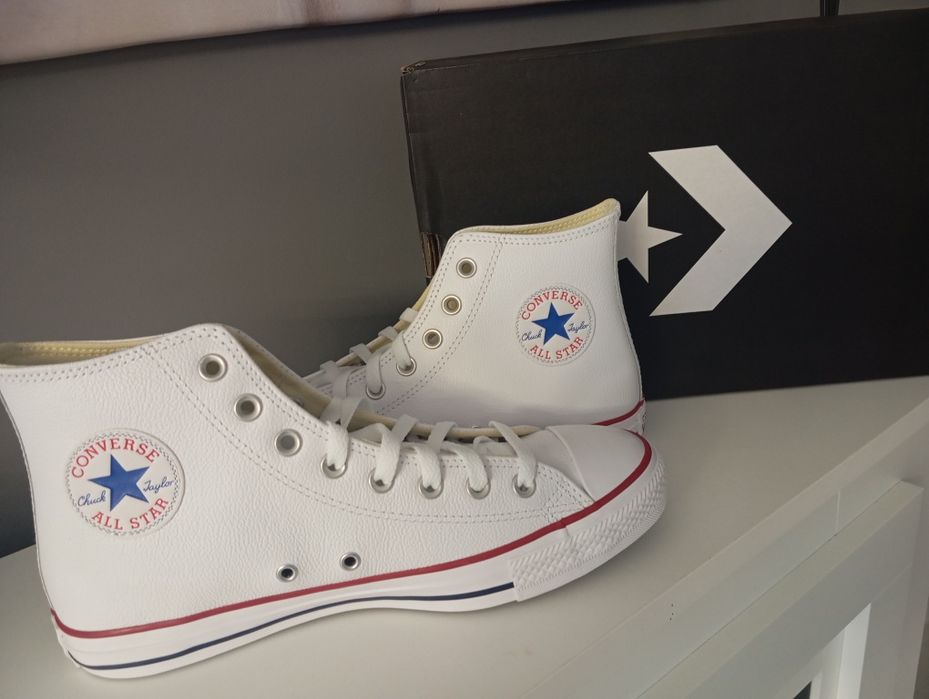 Converse Chuck Taylor All Star Leather High Top 42