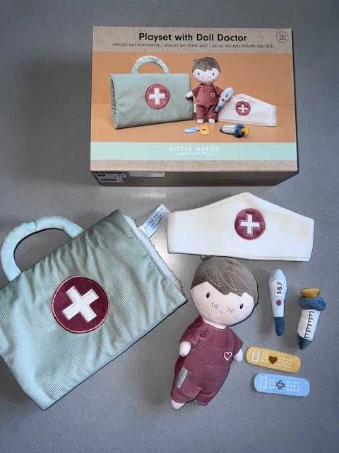 LITTLE DUTCH zestaw do zabawy z lalką doktor