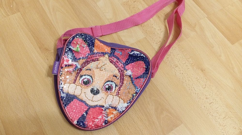 Zestaw Skye - Psi Patrol: torebka, 2x spodenki, koszulka