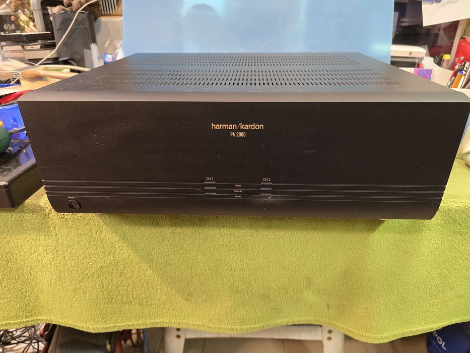 HARMAN KARDON PA 2000 wzmacniacz, końcówka mocy, vintage.