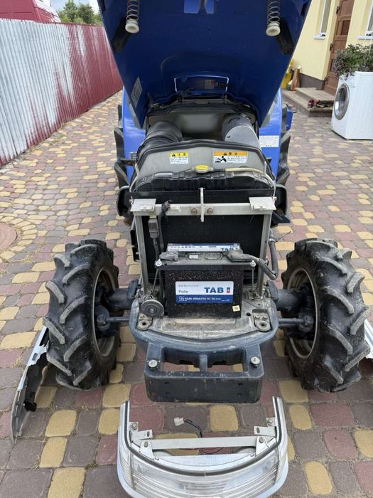 Японский трактор ISEKI SIAL HUNTER 22 — сел и поехал. Состояние огонь