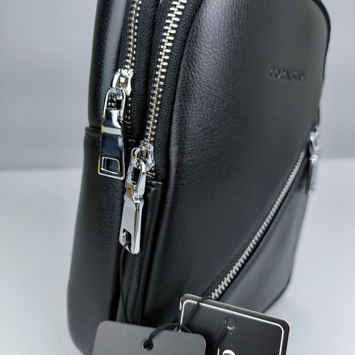 Сумка чоловіча Gorangd слинг черный мужской чоловічий  мужская слінг