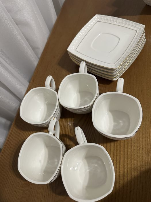 Чайний набір посуду "снігова королева"