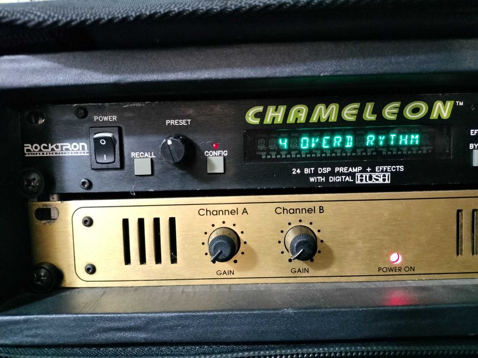 Rack Rocktron Chameleon e Marshall 8008