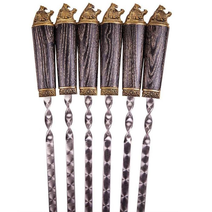 Набір шампурів Шерхан BS82 Набор на подарок Шампура в кейсе