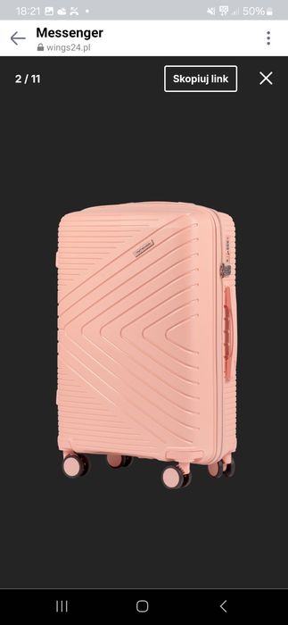 Średnia Walizka Wings Primrose Polipropylen