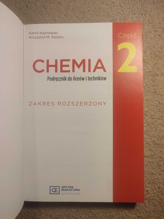 Chemia 2 podręcznik