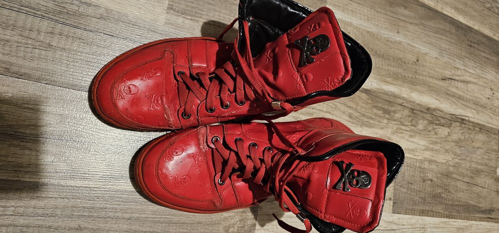 Wysokie buciki Philipp plein rozm. 43